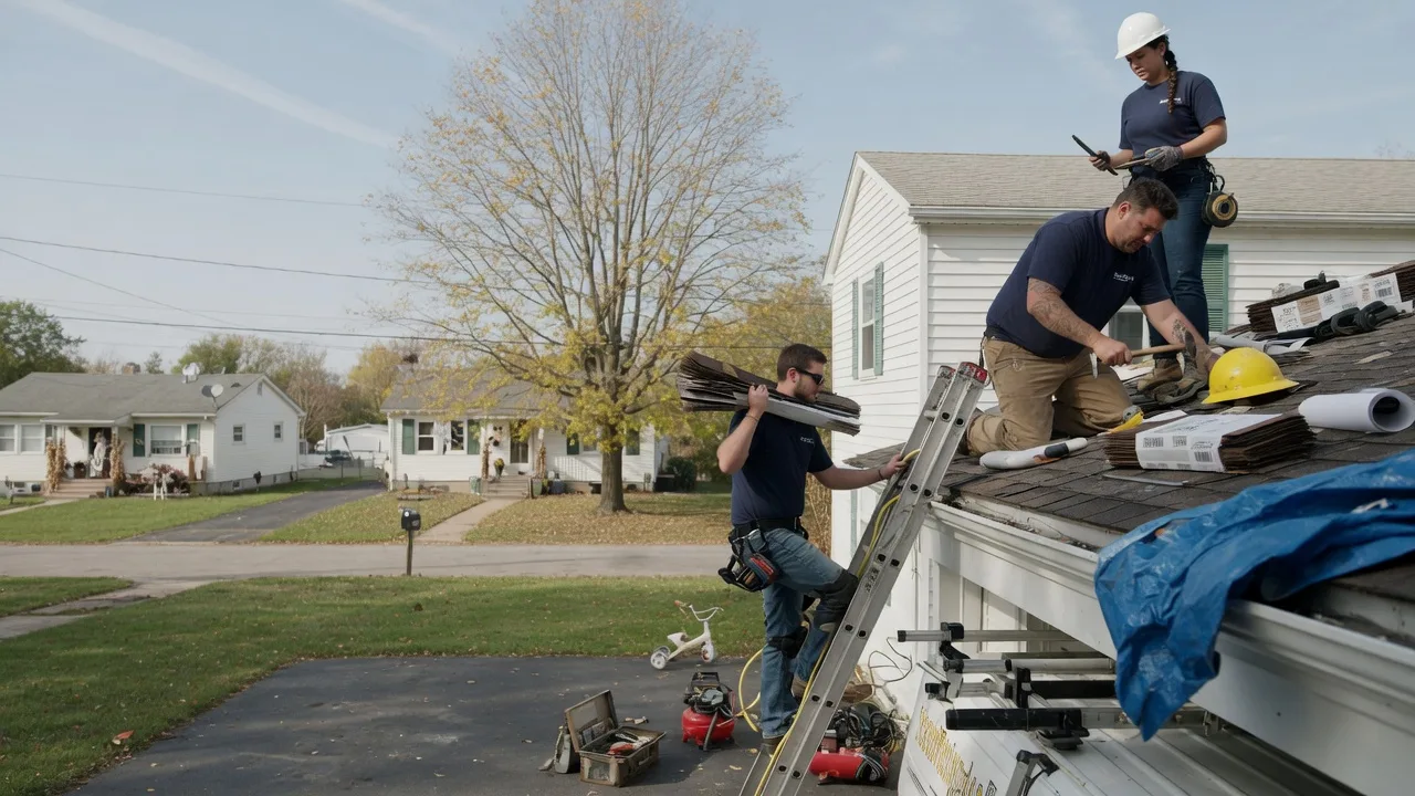 Local Roofing Contractors in Grovertown, IN near me